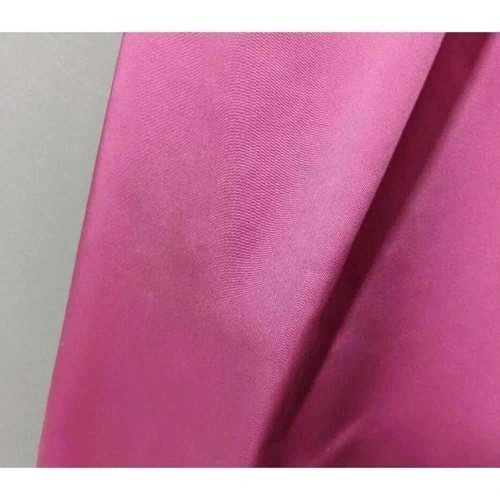 Vintage 1960s Pink Floor Length Gown Dress Bow Maxi Barbie Retro Bridesmaid 60s - Picture 10 of 16